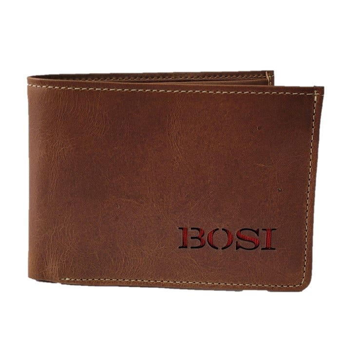 Billetera Para Hombre En Cuero Bosi