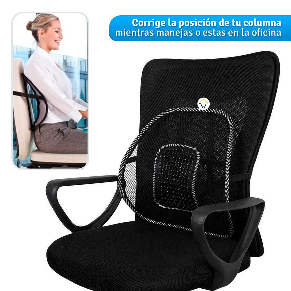 Soporte de espalda para silla on sale