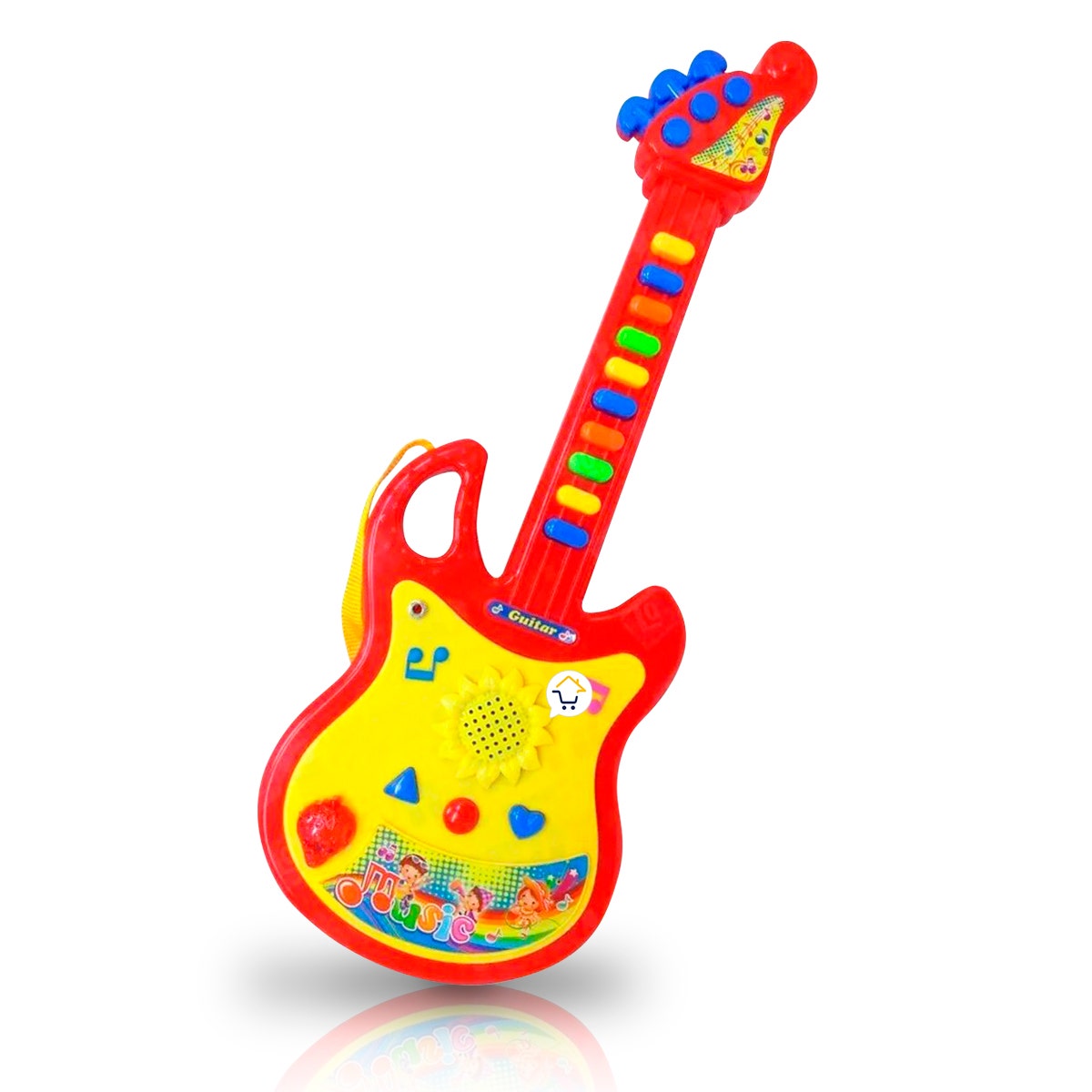 Guitarra con microfono de juguete hot sale