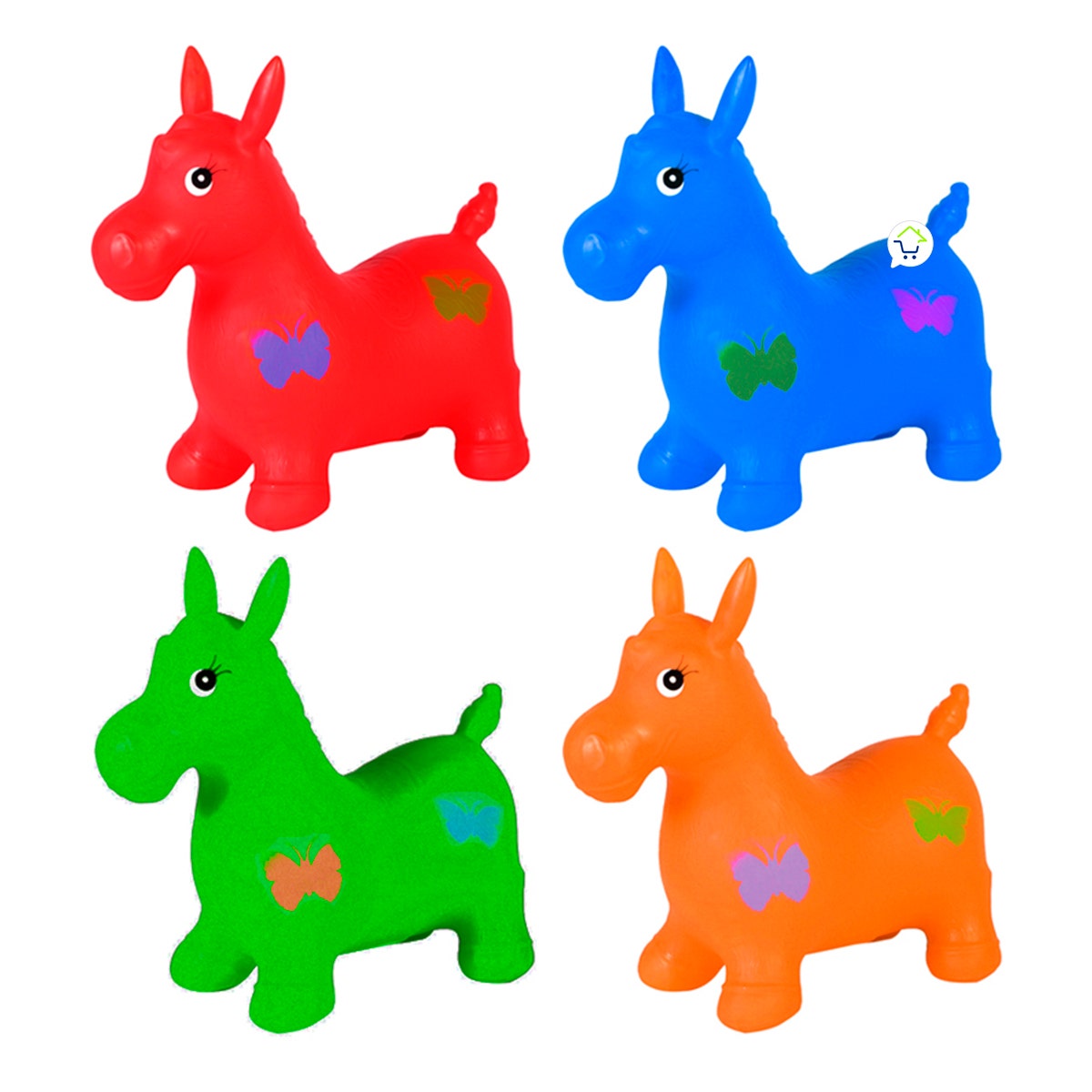 Caballo de plastico montable top
