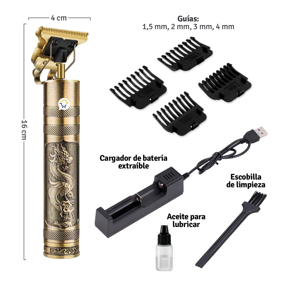 Maquina de shop motilar pequeña