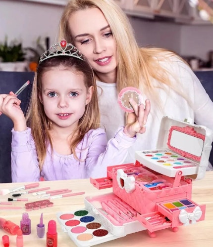 Maquillaje Real Para Niñas Lavable Y No Tóxico