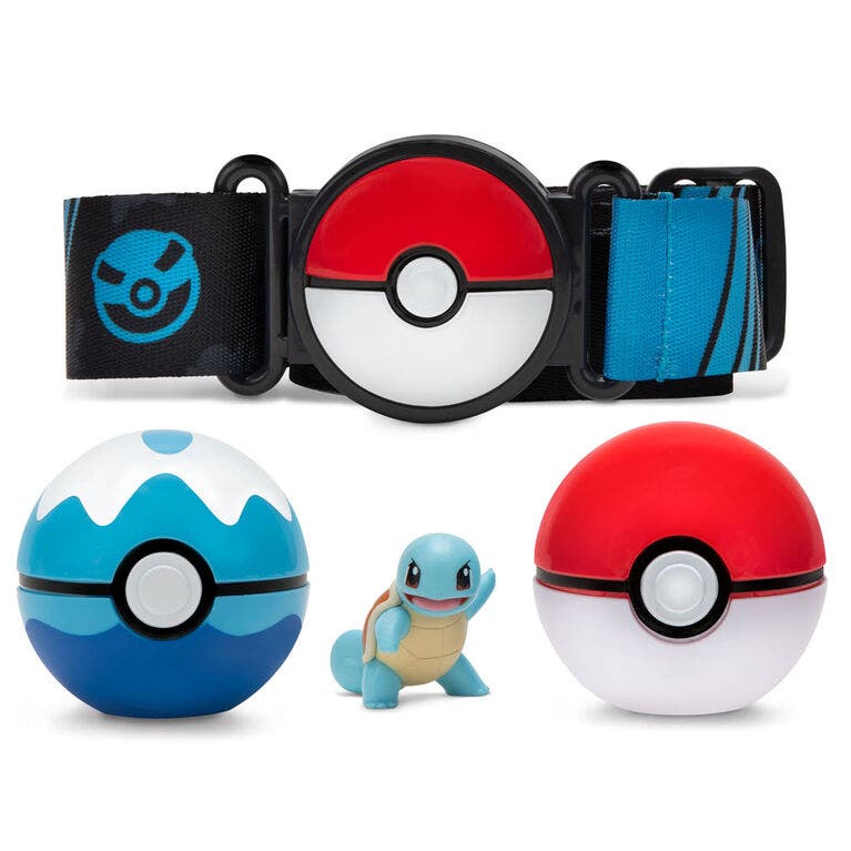 Pok mon Squirtle Set De Cintur n Y Pokebolas Wicked Cool Toys