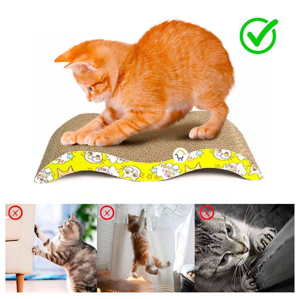 Rascador gatos carton corrugado clearance
