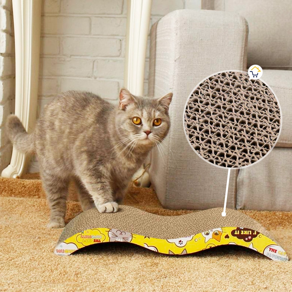 Rascador para online gatos carton corrugado