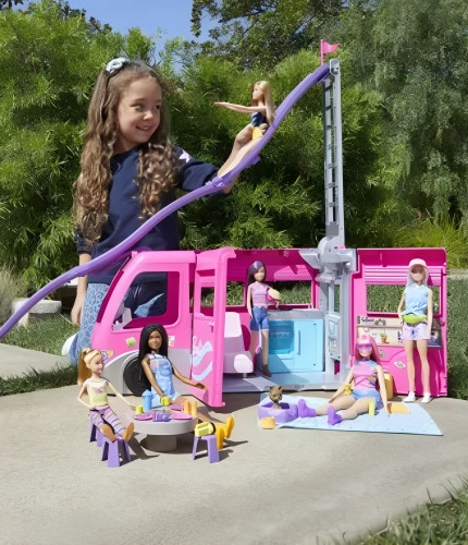 Set De Juego Muñeca Barbie Estate Cámper De Los Sueños